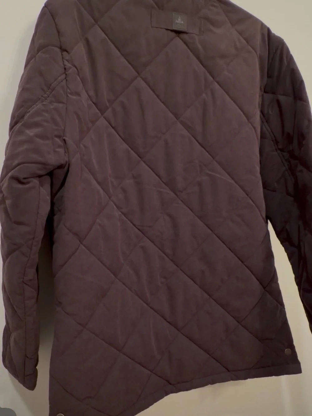 NWOT RAINFOREST Diamond Quilted Harbor Coat Chocolate M